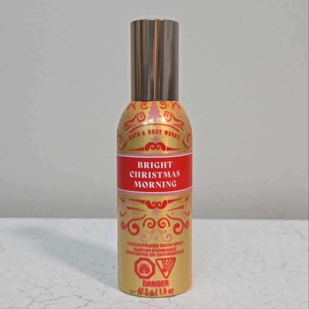 🆓️ W/ $65 Purchase!🎄Bath & Body Works Bright Christmas Morning Room Spray 🆕️